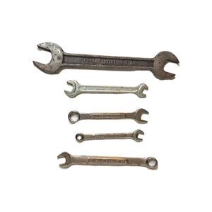 Vintage Open End Wrench Lot Craftsman Heyco 8mm 10mm 3/4 5/8 3/8 1/4 Tool Tools